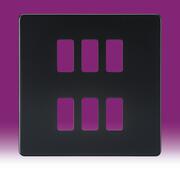 Grid Plate Screwless - Matt Black product image 5