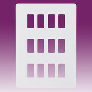Grid Plate Screwless - Matt White product image 8
