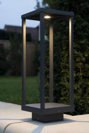 Quinto - 13W 3000K LED Bollards - Anthracite product image 2