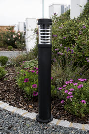 Coria II - LED ES Flat Head Aluminium Bollards - Black product image 2