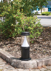 Coria II CCT - 20W LED Flat Head Black Aluminium Bollards product image 3