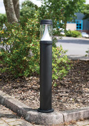 Coria II CCT - 20W LED Flat Head Black Aluminium Bollards product image