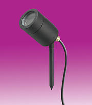 Single External Spike GU10 Spot - Black IP65 product image