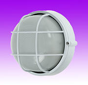 60w ES Round Bulkhead  IP54 + Guard product image