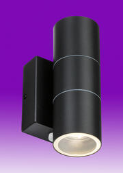 Knightsbridge - Fixed Twin Wall Lights - c/w Photocell product image 3