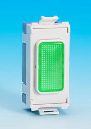 Green Grid Neon Indicator 240v | Schneider_Ultimate (GUGINDWG)