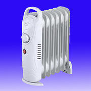 Mini Oil Filled Radiator + Thermostat product image