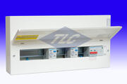 Hager - Design 10 - 100A Dual Split Consumer Units c/w 2 RCDs 4 + SPD product image 2