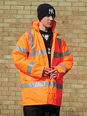 Hi Vis Orange Rainwear Jacket product image
