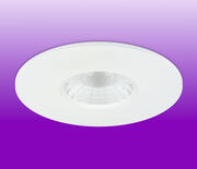 JCC - V50 Pro - Fire Rated 6W LED Retrofit Downlight - 3000/4000K - IP65 - White product image