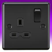 Rounded Edge - Sockets - Matt Black product image 2