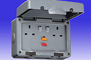 Weatherproof RCD Sockets