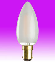 LED Filament Candle Lamp - 4w SBC (B15d) Opal | Bell (60708)