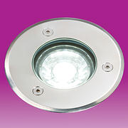 LED Recessed Ground Light Stainless Steel product image