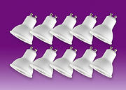 5W LED Eco GU10 Lamps Pack of 10 Lamps product image