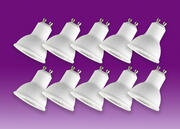 LEDlite - 7W LED Eco Dimmable GU10 Lamp (10 Pack) product image