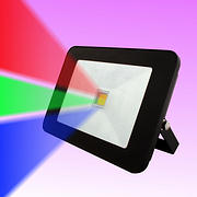 LEDlite 30w LED Ultra Slim Floodlight RGB - (16 colours) product image