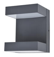 Twisto 13W LED 2CCT Adjustable Wall Light - Dark Grey - IP65 product image