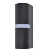 Mika GU10 LED Up & Down Wall Light - Matt Black - IP54 product image