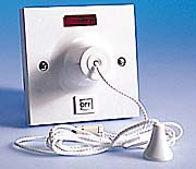 MK Logic Plus White 50 Amp Pull Cord Ceiling Switches product image