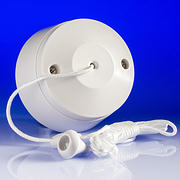 MK Logic  White 6 Amp Pull Cord Ceiling Switches product image