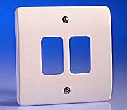 MK Logic Plus Grid Plate White product image