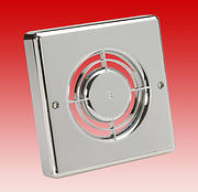 Chrome Cover for Manrose XF100 + XF100A Fans product image