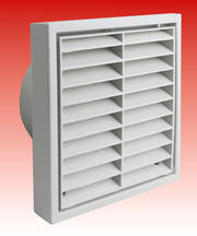 4 Inch (100mm) Fixed Wall Grille c/w Flyscreen product image