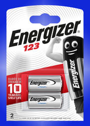 Energizer CR123A Photo Lithium Battery 3v product image
