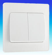 BG Evolve - Light Switches (Wide Rocker) - Pearlescent White product image 2
