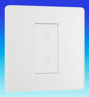BG Evolve - 200w LED Touch Dimmer Switches - Master & Slave - Pearlescent White product image