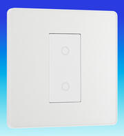 BG Evolve - 200w LED Touch Dimmer Switches - Master & Slave - Pearlescent White product image 3
