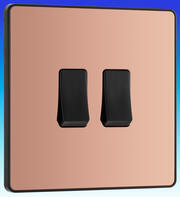 BG Evolve - Light Switches - Polished Copper product image 2