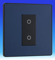 BG Evolve - 200w LED Touch Dimmer Switches- Master & Slave - Matt Blue product image 3
