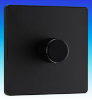 BG Evolve - 200w LED Push Dimmers - Matt Black product image