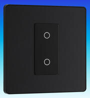 BG Evolve - 200w LED Touch Dimmer Switches 2 Way - Matt Black product image 3