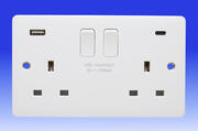 Contactum Profile - Sockets with USB product image 2