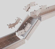 Perforated PVC Cable Tray - Bend and Riser Kit product image 6