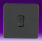 Knightsbridge - Screwless Flatplate - Switches - Anthracite product image