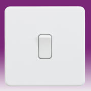 Screwless Flatplate - Matt White Switches product image