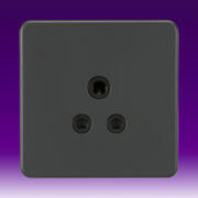 Knightsbridge - Screwless Flatplate - Sockets - Anthracite product image 4