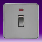 Screwless Flatplate - Black Nickel 45Amp Switches product image