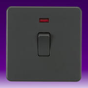 Knightsbridge - Screwless Flatplate - Switches - Anthracite product image 8