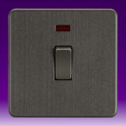 Knightsbridge - Screwless Flatplate - Switches - Smoked Bronze product image 8