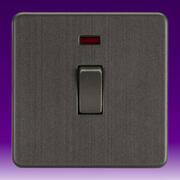 Knightsbridge - Screwless Flatplate - Switches - Smoked Bronze product image 8