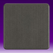 Knightsbridge - Screwless Flatplate Blank - Smoked Bronze product image