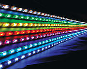 Low profile LED tape - Weatherproof IP65 - RGB - 5 Mtrs product image