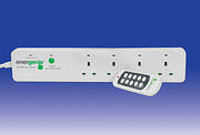 4 Way Trailing Extension Socket with Full Remote Control product image