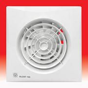 Silent 100 Range  Extractor Fans White product image