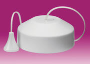 Pull Cord Dimmer 10-150W - Matt White product image